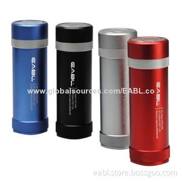 Mobile Power Banks, Strong Flash with 6,600mAh, Waterproof, Great Fashionable